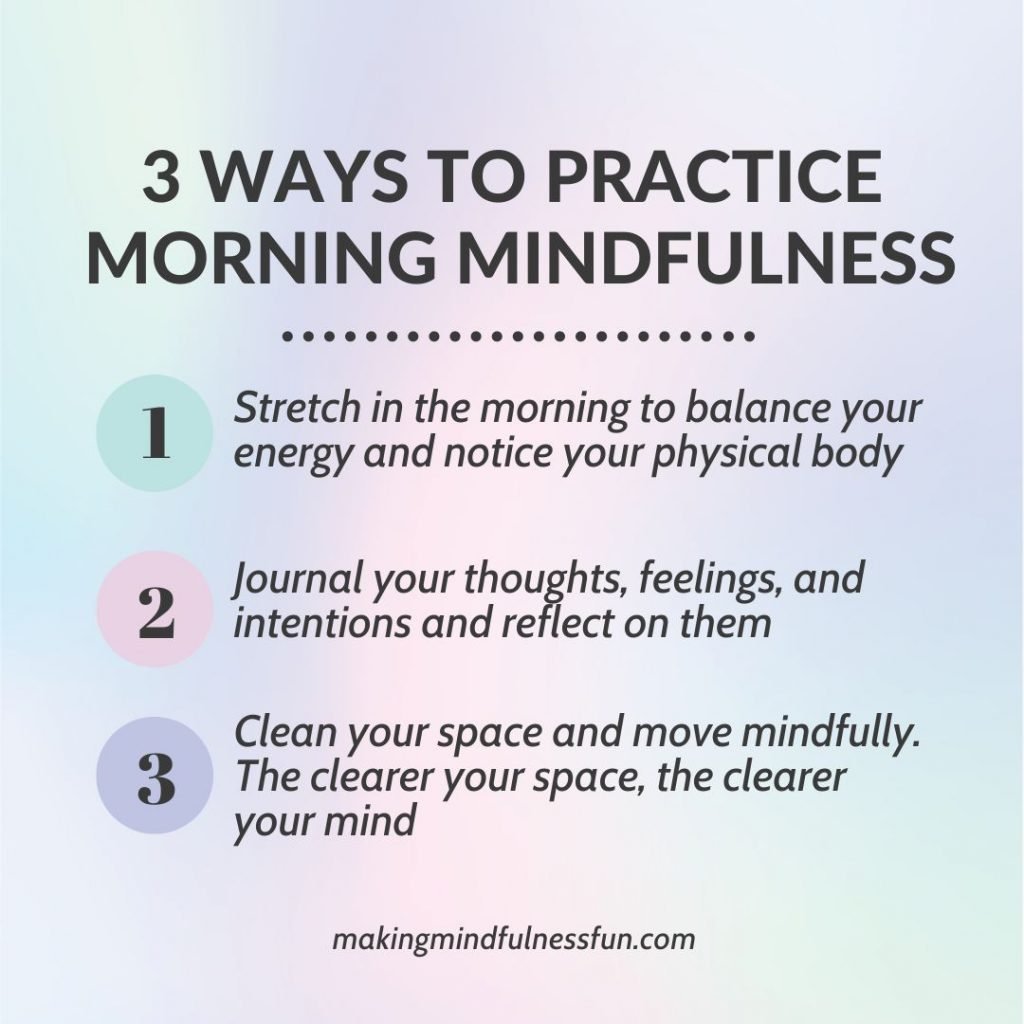 5 Simple Mindfulness Practices To Add To Your Morning Routine » Making ...